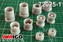 AMG 72025-1  дополнения из смолы  Сопло двигателя АЛ-41Ф1С для С-35С (2шт. для GWH)  (1:72) 2000002095255
