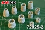 AMG 72025-2  дополнения из смолы  Сопло двигателя АЛ-41Ф1С С-35С (4 сопла-2 откр., 2 закр.)  (1:72) 2000002086697