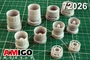 AMG 72026  дополнения из смолы  Сопло двигателя АЛ-41Ф1С С-57 (2 шт)  (1:72) 2000002086703
