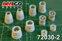 AMG 72030-2  дополнения из смолы  С-30СМ Реактивные сопла двигателя Ал-41Ф1С  (1:72) 2000002126911