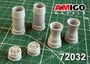 AMG 72032  дополнения из смолы  С-47 Реактивные сопла двигателя Д-30Ф6  (1:72) 2000002142652