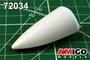 AMG 72034  дополнения из смолы  Радиопрозрачный обтекатель С-34  (1:72) 2000002095262