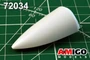 AMG 72034-1  дополнения из смолы  Радиопрозрачный обтекатель и ПВД С-34  (1:72) 2000002086727