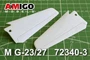AMG 72340-3  дополнения из смолы  Консоли крыла М тип 23/тип 27  (1:72) 2000002170563