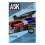 ASK35101B  дополнения из смолы  СГУ Топаз ВАИ/ГИБДД (синий/красный)  (1:35) 2000000219967