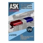 ASK43101B  дополнения из смолы  СГУ Топаз ВАИ/ГИБДД (синий/красный)  (1:43) 2000000220024