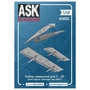 ASK48055  дополнения из смолы  Набор закрылков для самолета С-25 (Звезда)  (1:48) 2000002142607