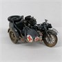 DMS-35014  дополнения из смолы  Комплект колёс для мотоцикла Р12  (1:35) 2000000260037
