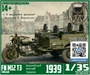 DMS-35053  автомобили и мотоциклы  Belgian M12 T3 Tricar  (1:35) 2000000260075