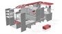 DMS-35056  дополнения из смолы  Интерьер и экстерьер для Kfz.72 Henshel 33 D1, ICM 35467  (1:35) 2000000260013