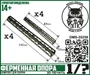 DMS-35258  дополнения из смолы  Ферменная опора (набор 8 элементов)  (1:35) 2000002206705