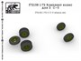 f72158  дополнения из смолы  Комплект колес для З&С-5  (1:72) 2000000231327