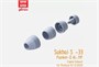 GR48026B  дополнения из смолы  С-33 Flanker-D AL-31F Engine Exhaust (Closed) (Minibase)  (1:48) 2000002181446