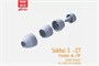 GR48027B  дополнения из смолы  С-27 Flanker AL-31F Engine Exhaust (Closed) (G.W.H.)  (1:48) 2000002181460