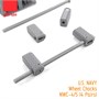 GR48201  дополнения из смолы  U.S. NAVY Wheel Chocks NWC-4/5 (4 Pairs)  (1:48) 2000002156185
