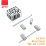 GR48201  дополнения из смолы  U.S. NAVY Wheel Chocks NWC-4/5 (4 Pairs)  (1:48) 2000002156185