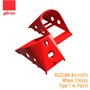GR48203  дополнения из смолы  RUSSIAN Aircrafts Wheel Chocks Type 1 (4 Pairs)  (1:48) 2000002156208