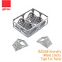 GR48203  дополнения из смолы  RUSSIAN Aircrafts Wheel Chocks Type 1 (4 Pairs)  (1:48) 2000002156208