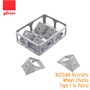 GR48203  дополнения из смолы  RUSSIAN Aircrafts Wheel Chocks Type 1 (4 Pairs)  (1:48) 2000002156208