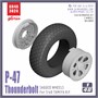 GR48302A  дополнения из смолы  P-47D Sagged Wheels(Type 1)  (1:48) 2000002155997