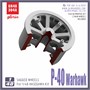GR48304A  дополнения из смолы  P-40 Warhawk Sagged wheels (Type 1)  (1:48) 2000002168041