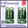 GR48502  дополнения из смолы  P-47D Seat (Late Vision)  (1:48) 2000002156000