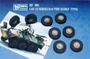 HF805  дополнения из смолы  LAV-25 SERIES 8x8 TIRE (EARLY)  (1:35) 2000000156002