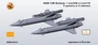 KMR32033  дополнения из смолы  Ракета AGM-12B + lau34a (2шт.)  (1:32) 2000002165941