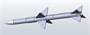 KMR32048  дополнения из смолы  Ракета Rb71 SkyFlash + Viggen launcher.  2 комплекта  (1:32) 2000002197843