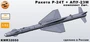 KMR32050  дополнения из смолы  Ракета Р-24Т + АПУ-23М 2шт. комплект  (1:32) 2000002187134