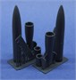 KMR48022  дополнения из смолы  Mirage III топливные баки 1300л. (2шт.)  (1:48) 2000002166108