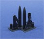 KMR72022  дополнения из смолы  Mirage III топливные баки 1300л.2 шт. комплект  (1:72) 2000002180470