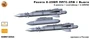 KMR72064  дополнения из смолы  Ракета Х-25МП ПРГС-2ПВ + Вьюга + АПУ68  (1:72) 2000002207511