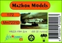 MM72310  дополнения из смолы  Балочный держатель МБД3-У9М Для Т-22 (2 пилона)  (1:72) 2000002094456