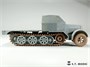 P35-132  дополнения из смолы  German Sd.Kfz.7(8t) - Sagged Front Wheels + Spare Wheel Type 1  (1:35) 2000002168157