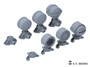 P35-208  дополнения из смолы  Bosch Lamps for WWII German Vehicles  (1:35) 4571512714724