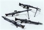 P35-217  дополнения из смолы  WWII German Mg42 Machinegun & Ammo Box  (1:35) 4571512729162