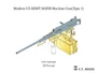 P35-266  дополнения из смолы  US Modern M2HB Machine Gun - Type 1  (1:35) 2000002168195