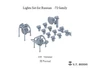 P35-270  дополнения из смолы  Lights Set for Russian Танк-72 Family  (1:35) 2000002168232