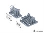 P35-270  дополнения из смолы  Lights Set for Russian Танк-72 Family  (1:35) 2000002168232