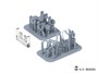 P35-288  дополнения из смолы  Lights Set With Guards For U.S.Army M8/M20 (Universal)  (1:35) 2000002181071