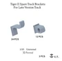 P35-317  дополнения из смолы  Spare Track Brackets for King Tiger - Late Version Track  (1:35) 2000002168270
