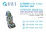 QR+48062  дополнения из смолы  Кат. кресло К-36ДМ Серии2 (поздн.) M&G-29, M&G-31, С-27, С-33 (1:48) 2000002169024