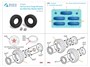 QT35011  дополнения из смолы  Комплект из 5 нагруженных шин для семейства Dodge WC (Звезда)  (1:35) 2000002191230