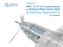 QT48142  дополнения из смолы  Я-7/Я-9 Храповик винта и Выхлопные Патрубки (ранние) (Звезда)  (1:48) 2000002208105