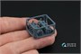QT48142  дополнения из смолы  Я-7/Я-9 Храповик винта и Выхлопные Патрубки (ранние) (Звезда)  (1:48) 2000002208105