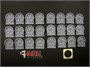 RS35141  дополнения из смолы  Танк - 72 опорные катки поздние  (1:35) 2000002180616