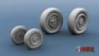 RS48012  дополнения из смолы  М&Г-25 Колеса шасси (Тип-2)  (1:48) 2000002046189
