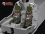 RS48100  дополнения из смолы  Кресла пилотов К-37-800М" вертолета "Аллигатор" с 3Д декалью  (1:48) 2000002185994