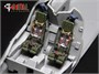 RS48100  дополнения из смолы  Кресла пилотов К-37-800М" вертолета "Аллигатор" с 3Д декалью  (1:48) 2000002185994